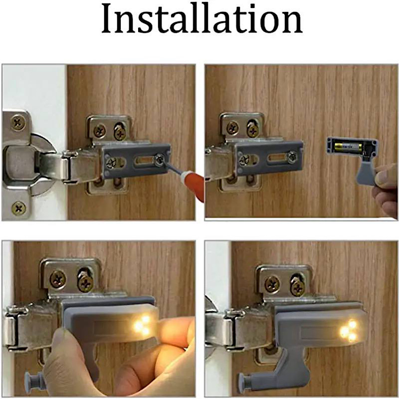 لامپ LED کابینتی باتری دار