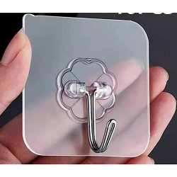 آویز چسبی قلاب دار وارداتی بسته 4 عددی